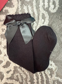 Knee socks with bow