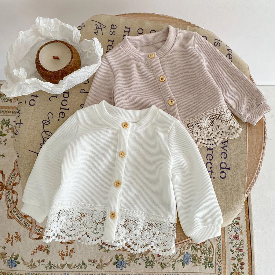 Baby lace cardigan