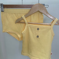 Bailey Waffle Singlet Set