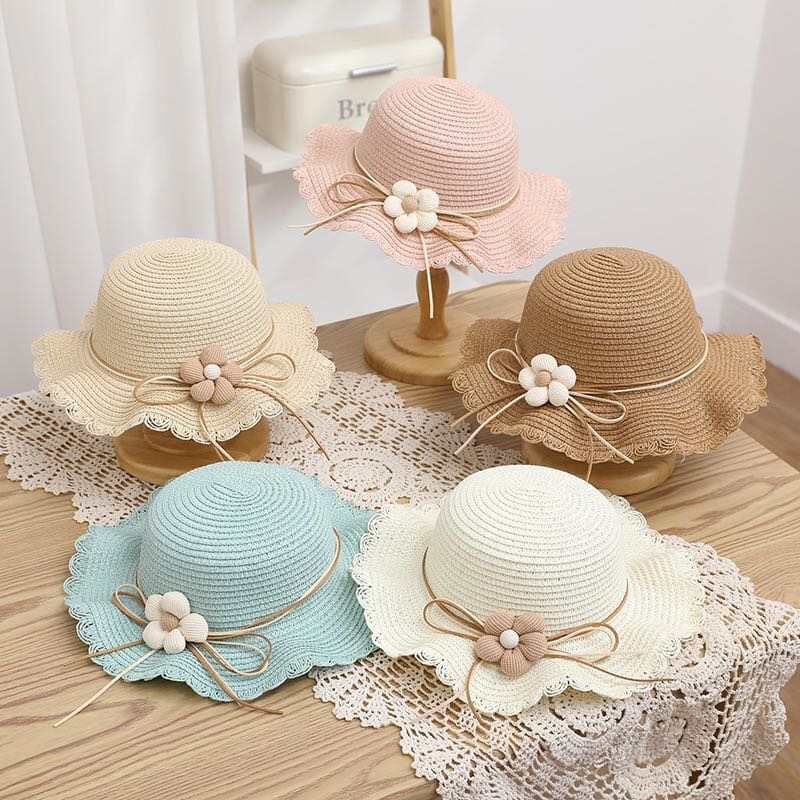 straw hat flower North Kidzz 