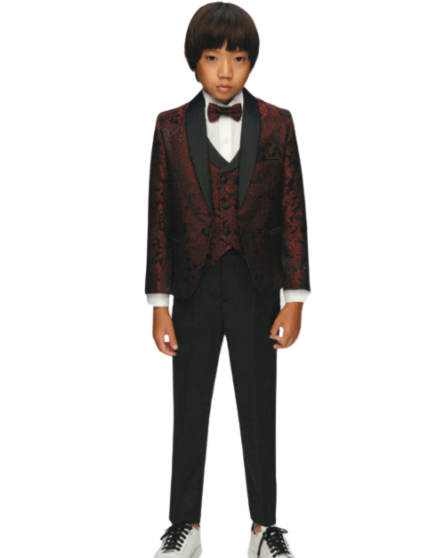 BOYS PATTERN 5 PIECE SUIT 1-5YRS