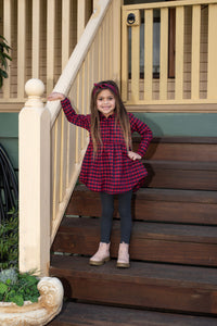 Sienna dress North Kidzz 6/9 mnths red 