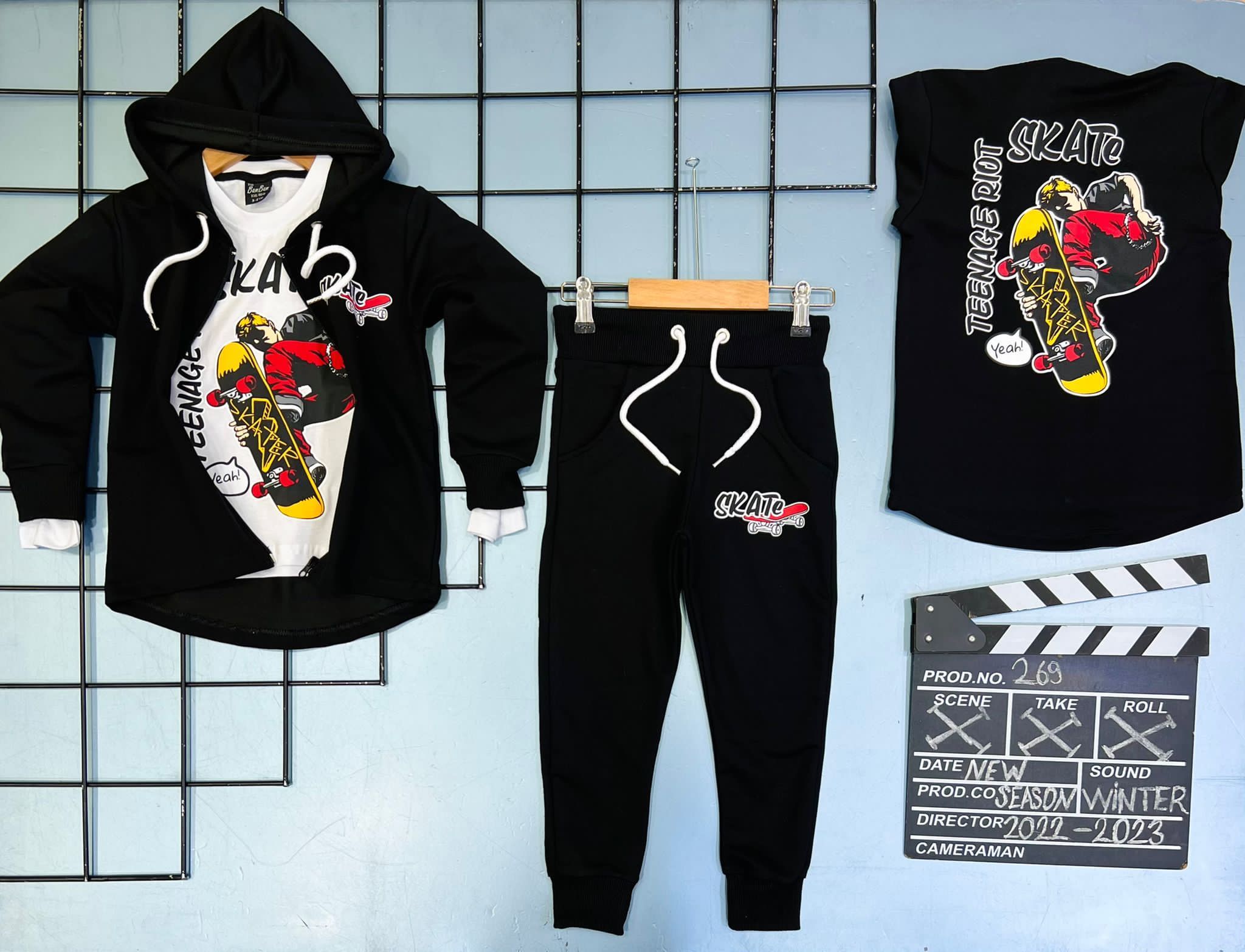 Skate 3 piece set