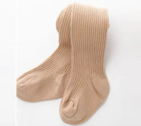 beige baby and kids stockings 
