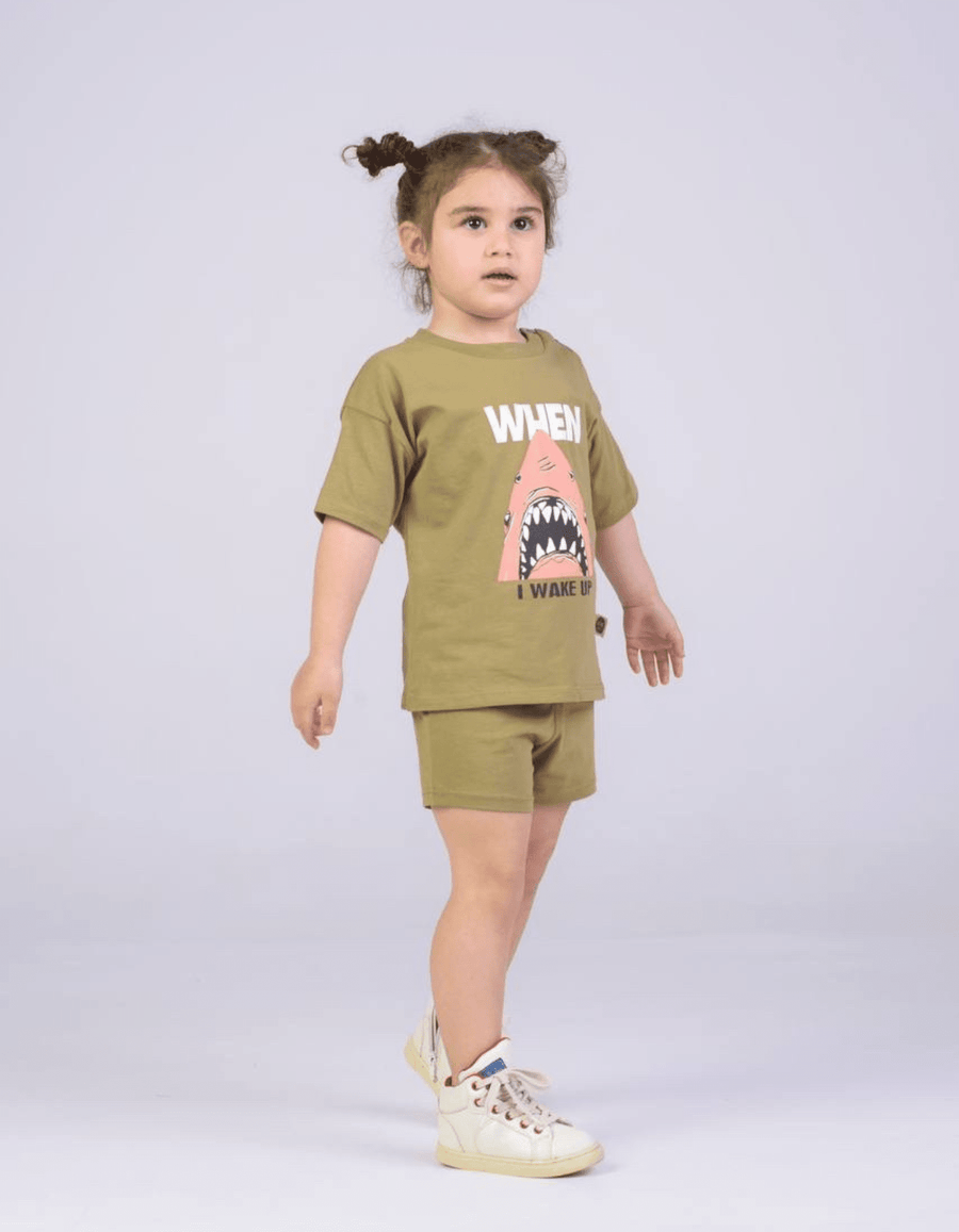 kids shorts and tshirt set 